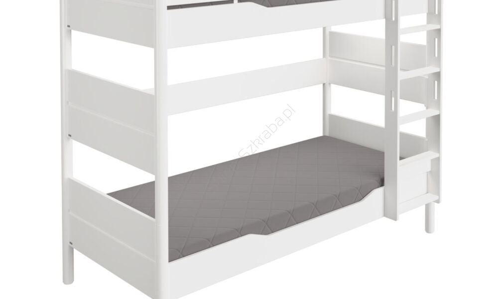 Łóżko podwójne 160cm 120x200 PAIDI Ylvie kredowy-biały (1158391)
