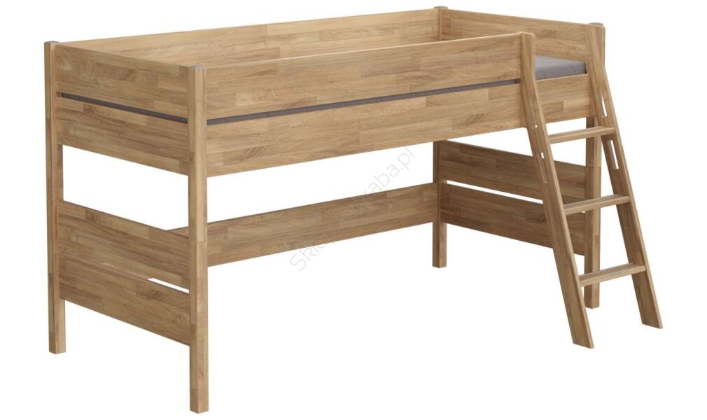 Łóżko do zabawy 120cm 120x200 PAIDI Sten solidny dąb (1188453)