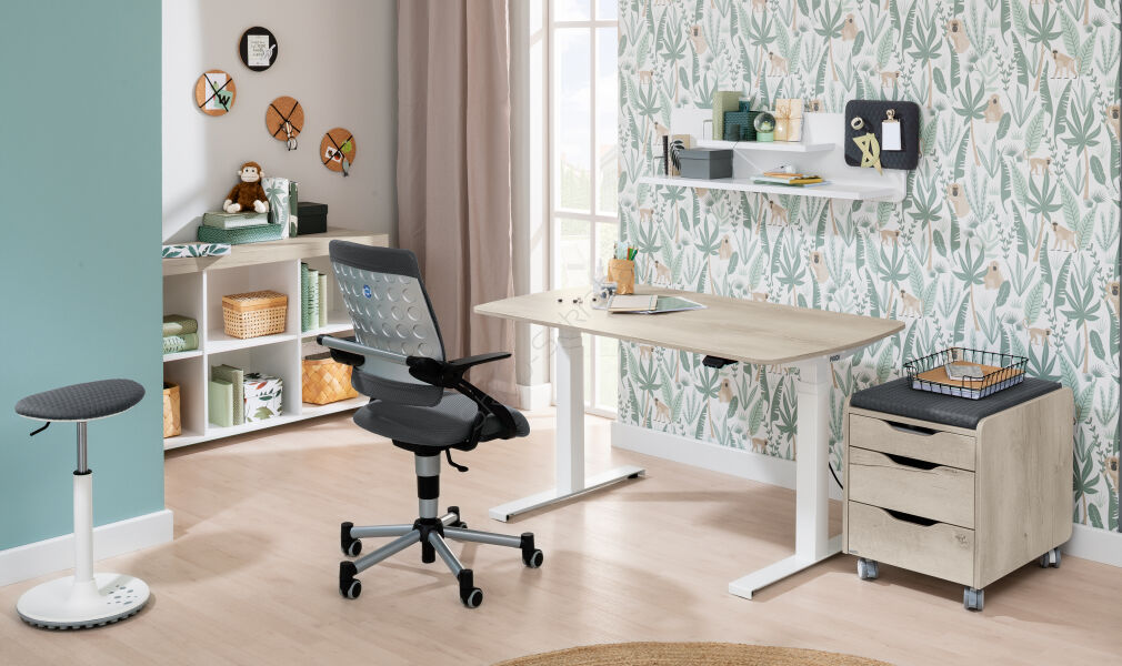 Biurko PAIDI E-Lion dąb Nautik 150cm (1477158)