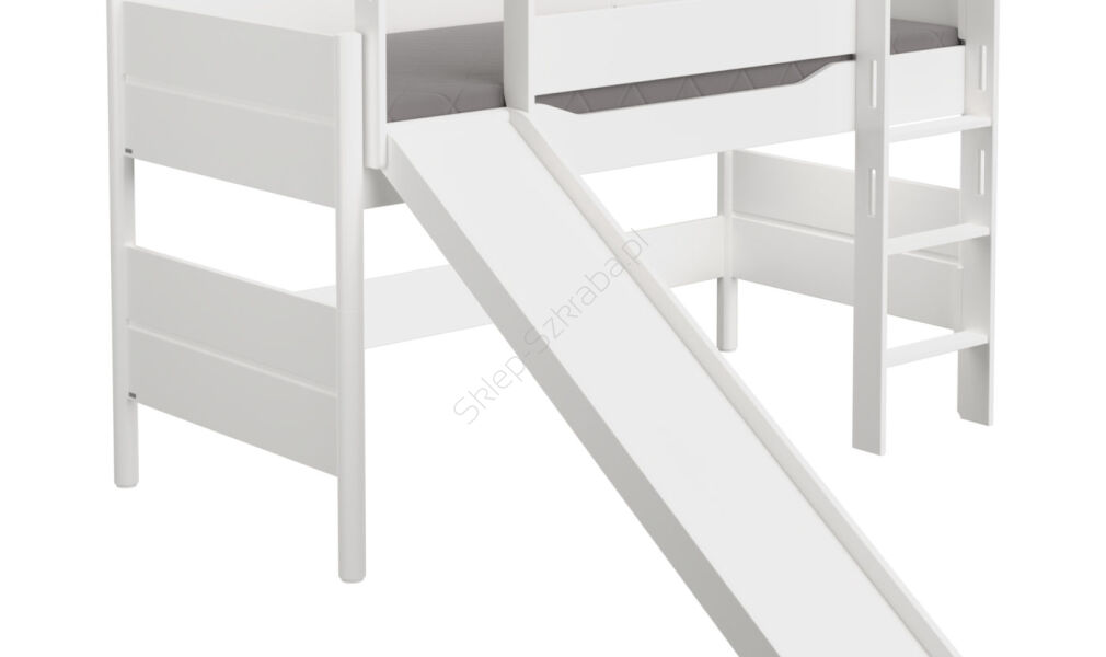 Łóżko do zabawy 120cm 90x200 PAIDI Ylvie kredowy-biały (1158521)