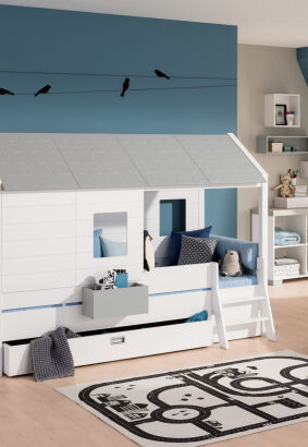 Drabinka PAIDI Tiago / Tiny House kredowy-biały (2396901)