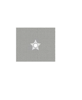 Zasłonka 120/125cm PAIDI Gwiazdy (15864002401)