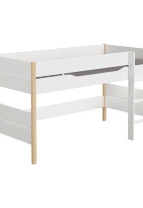 Łóżko piętrowe 120cm 90x200 PAIDI Ylvie imitacja brzozy (1158426)