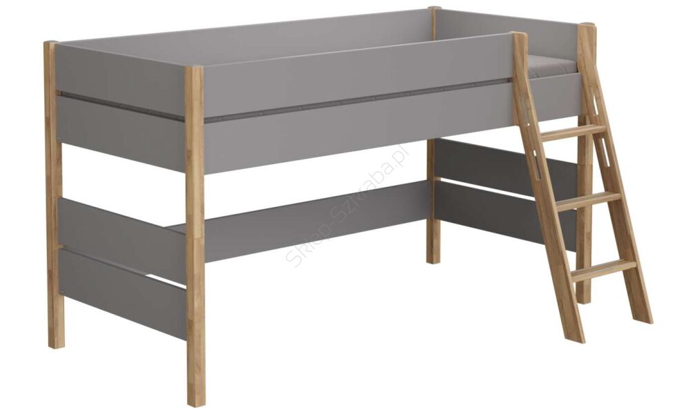 Łóżko do zabawy 120cm 120x200 PAIDI Sten łupek kamienny (1188458)