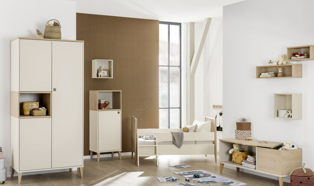 Regał wysoki PAIDI Mila & Ben (zawias drzwi po lewej stronie) (1705522)