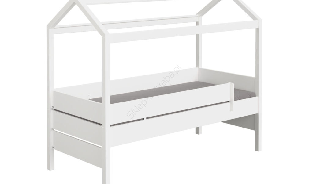 Łóżko kabinowe PAIDI Tiny House kredowy-biały  (90x200) (1396401)