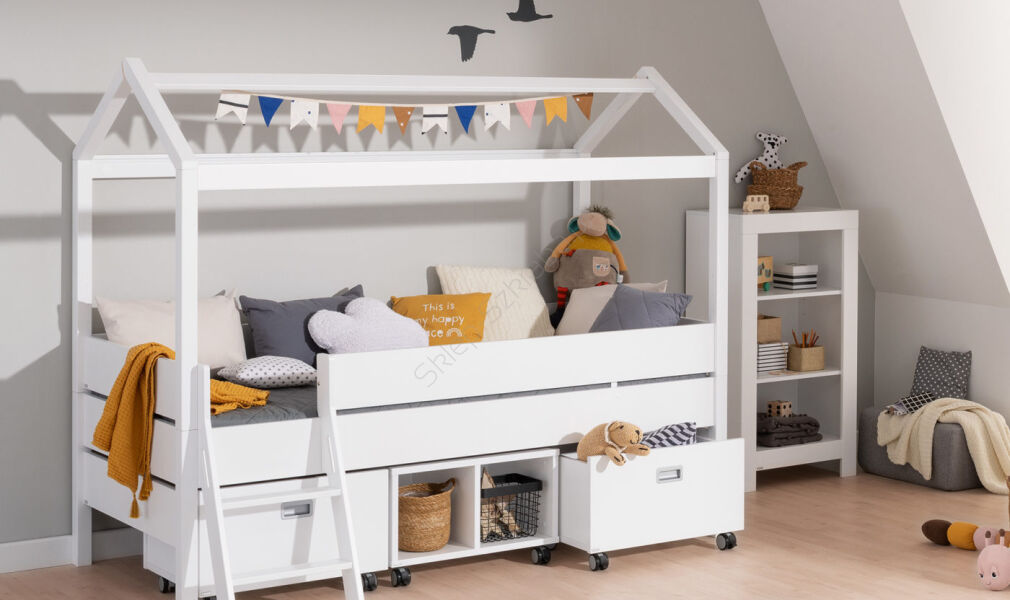 Drabinka PAIDI Tiny House kredowy-biały (2390951)