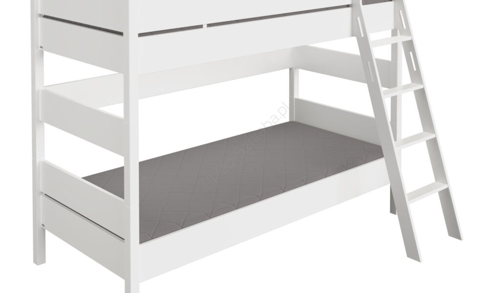 Łóżko piętrowe 160 PAIDI Tiago kredowo-biały (90x200 )(1398331)