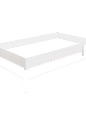 Poręcz ochronna na całe łóżko 90x200 PAIDI Tiago kredowy-biały (2176001)