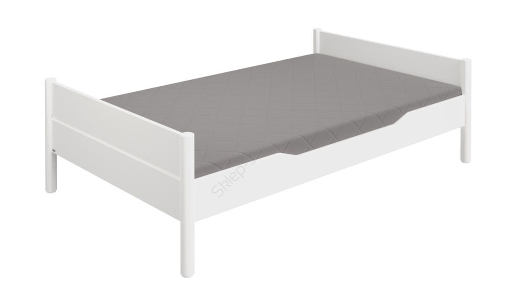 Łóżko 90x200 PAIDI Ylvie kredowy-biały (1158101)