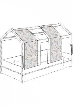 Zestaw zasłon PAIDI Tiny House Afrykański sen (1594040)