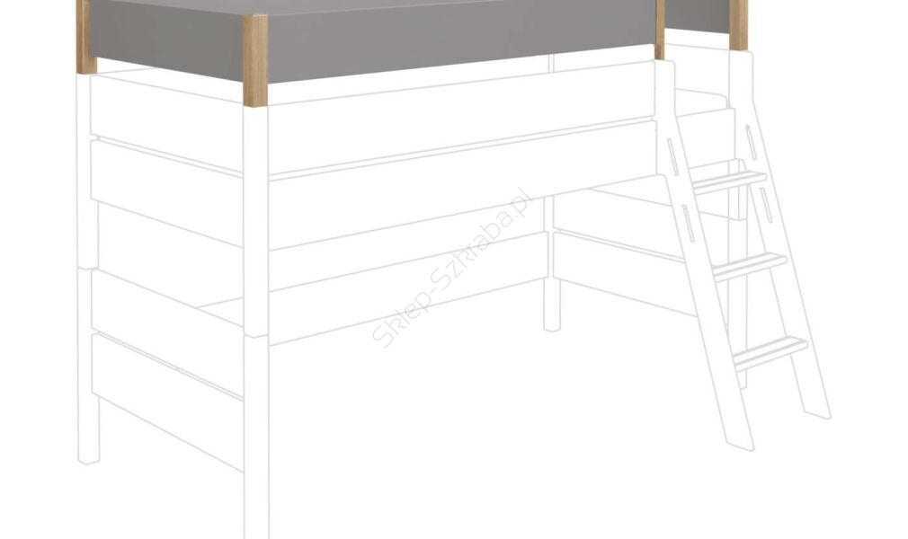 Poręcz ochronna 2 wejścia PAIDI Sten Łupek kamienny (120x200) (2186039)