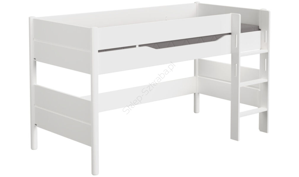 Łóżko do zabawy 120cm 90x200 PAIDI Ylvie kredowy-biały (1158421)
