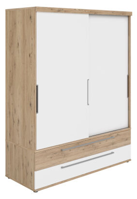 Szafa szeroka dwu-drzwiowa z dwoma dolnymi półkami PAIDI Fionn / Remo (1310314)