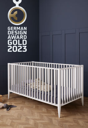 Boki do łóżeczka do zmieny na sofę niemowlęcą lub łóżko dziecięce PAIDI Felie (2131001)