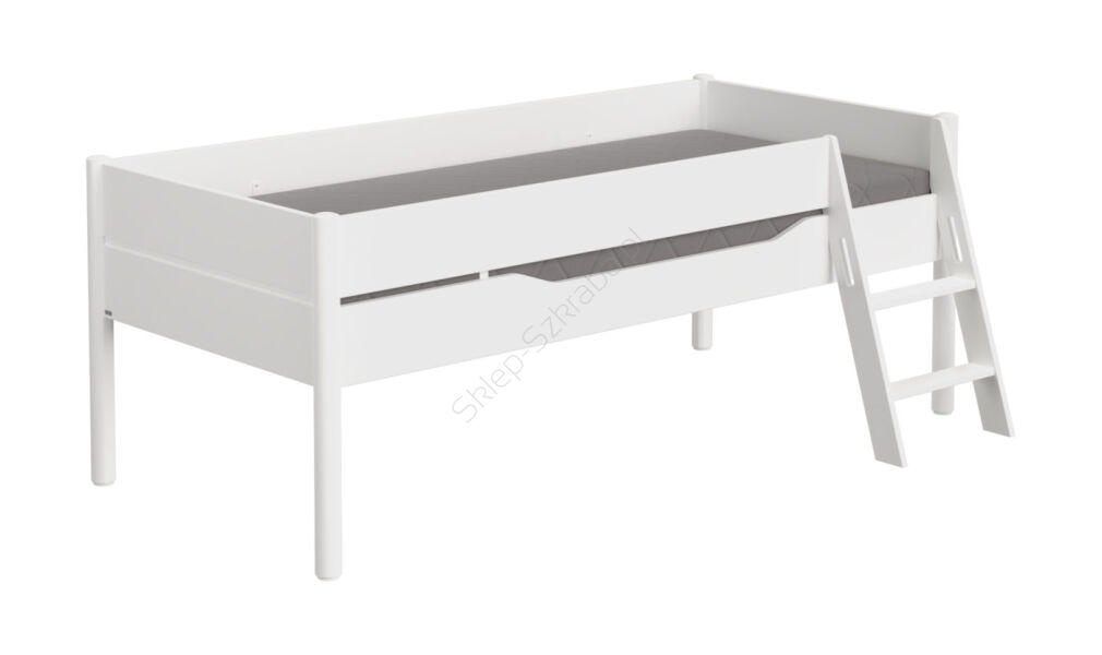 Łóżko 80cm 90x200 PAIDI Ylvie kredowo biały (1158701)