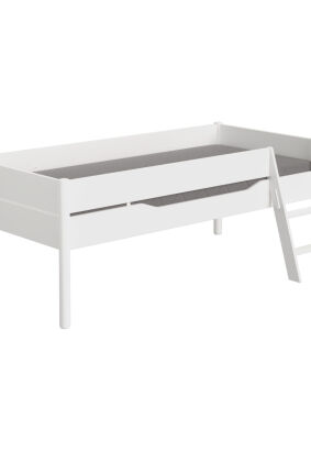 Łóżko 80cm 90x200 PAIDI Ylvie kredowo biały (1158701)