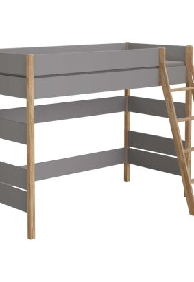 Łóżko do zabawy 160cm 90x200 PAIDI Sten łupkowo szary (1188309)