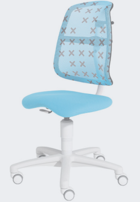 Krzesło PAIDI SINO lazurowo/ x-szare (1409303)
