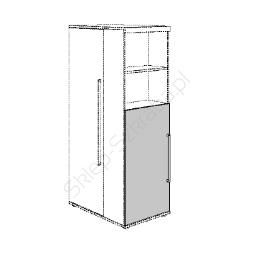Drzwi małe do szafy funkcyjnej PAIDI Fionn (2319114)
