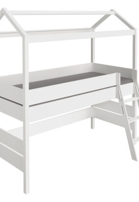 Łóżko do zabawy PAIDI Tiny House kredowy-biały(90x200) (1396501)