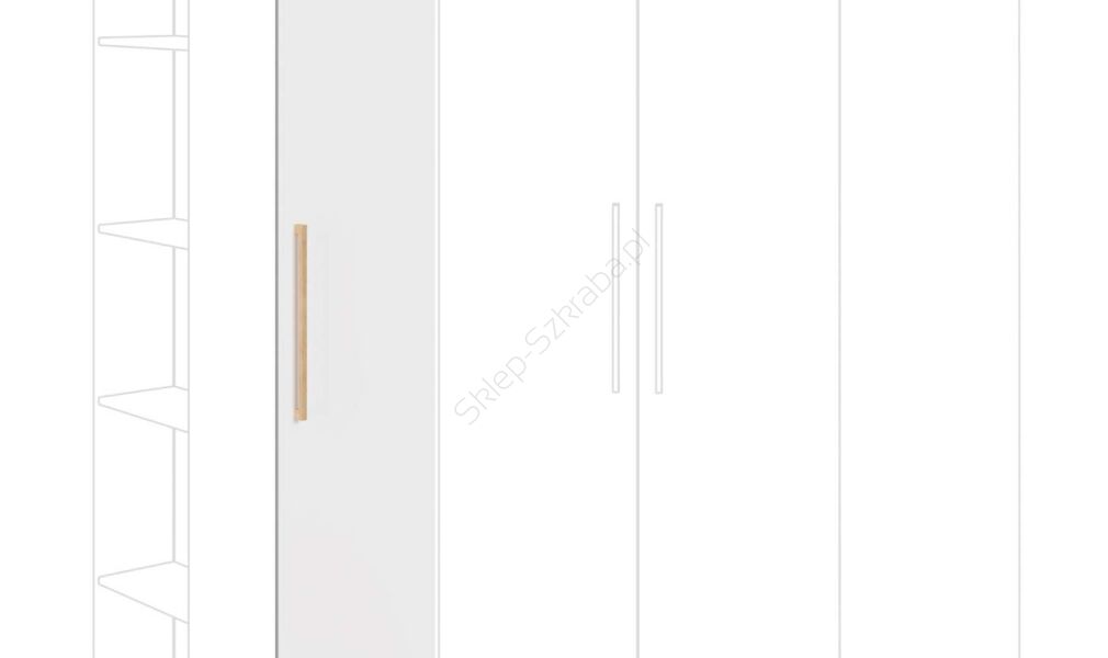 Długie drzwi do szerokiego boku szafki narożnej PAIDI Oscar (2357014)